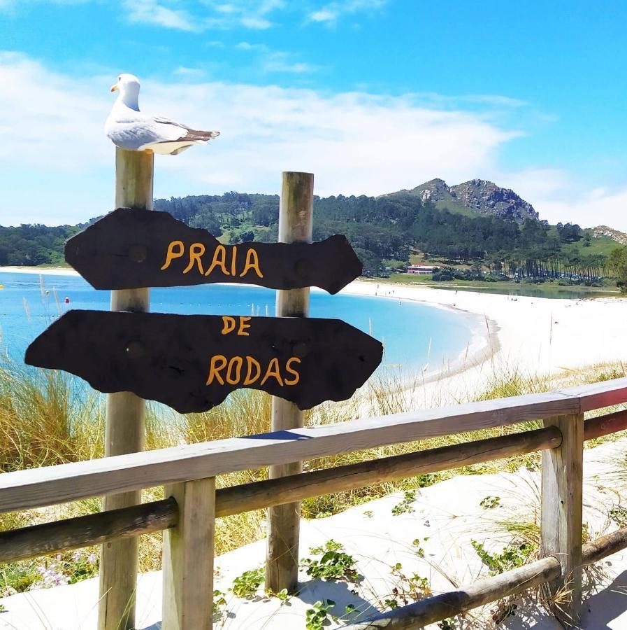 Atico En Moana- Playa A Xunqueira, A 15 Min De Vigo Leilighet Eksteriør bilde