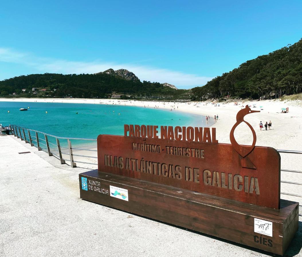Atico En Moana- Playa A Xunqueira, A 15 Min De Vigo Leilighet Eksteriør bilde